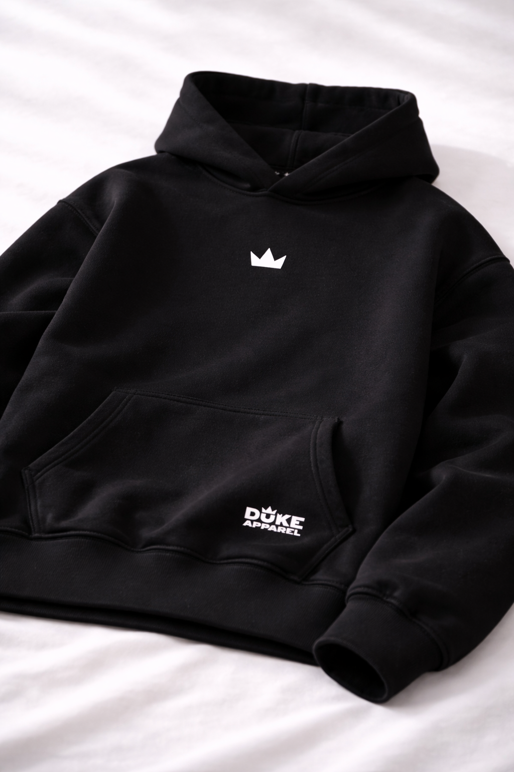 Ultra Heavy Oversized Hoodie DUKE Schwarz