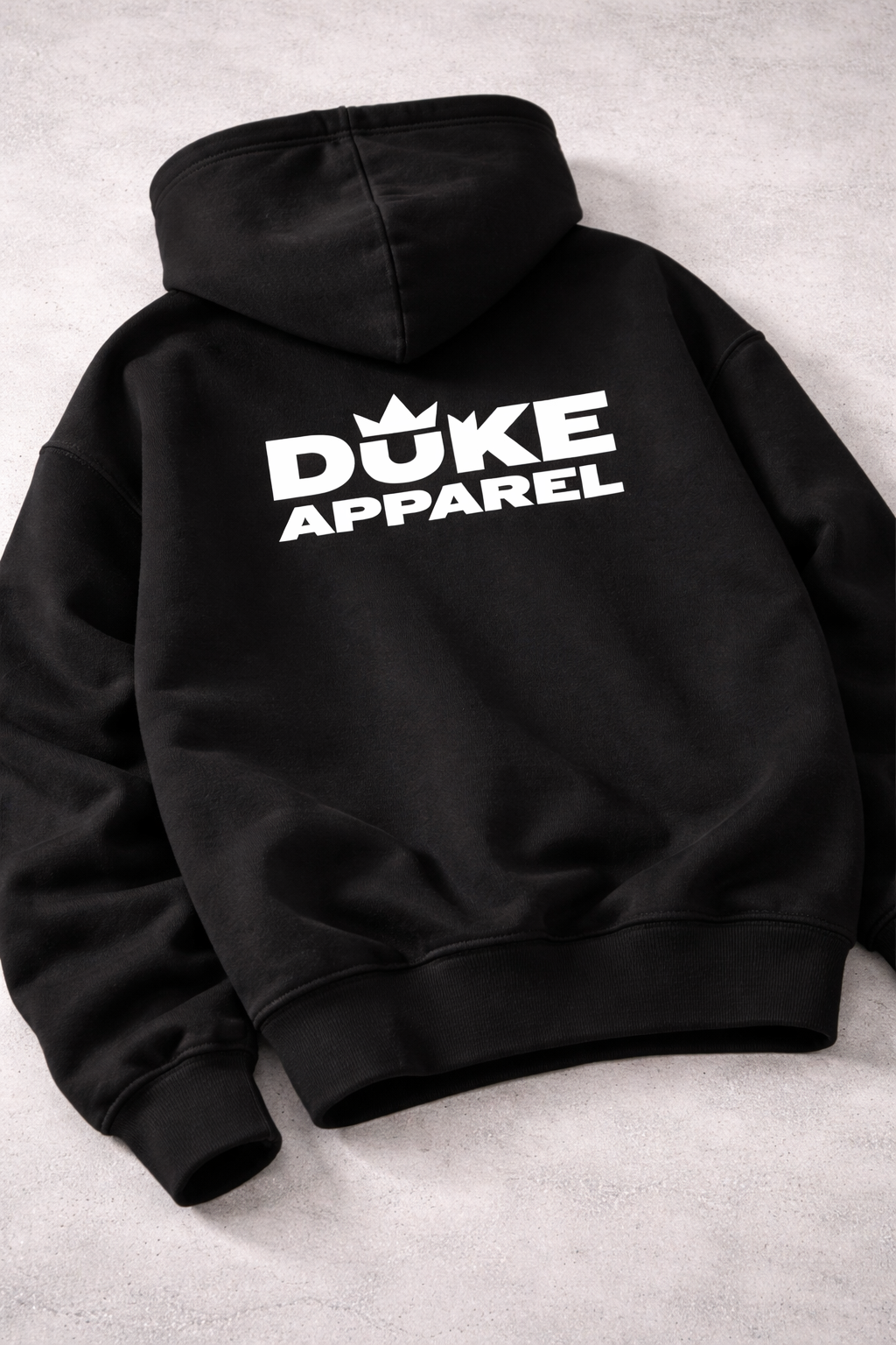 Ultra Heavy Oversized Hoodie DUKE Schwarz