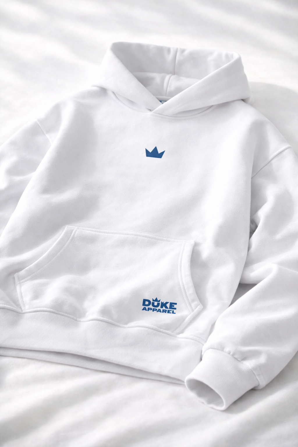 Ultra Heavy Oversized Hoodie DUKE Weiß